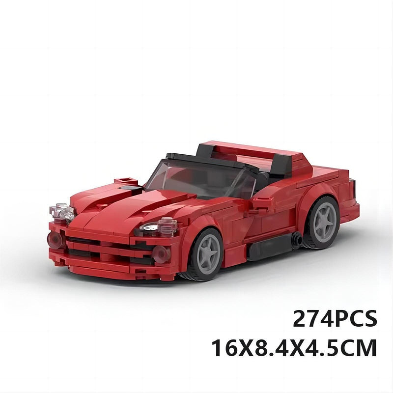 1992 RT/10 Muscle Car Building Kit | 8-Wide Compatible MOC - 6