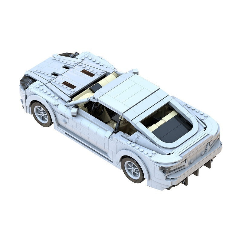 2000s British V12 Grand Tourer MOC Building Kit | Luxury Vehicle Model - 5