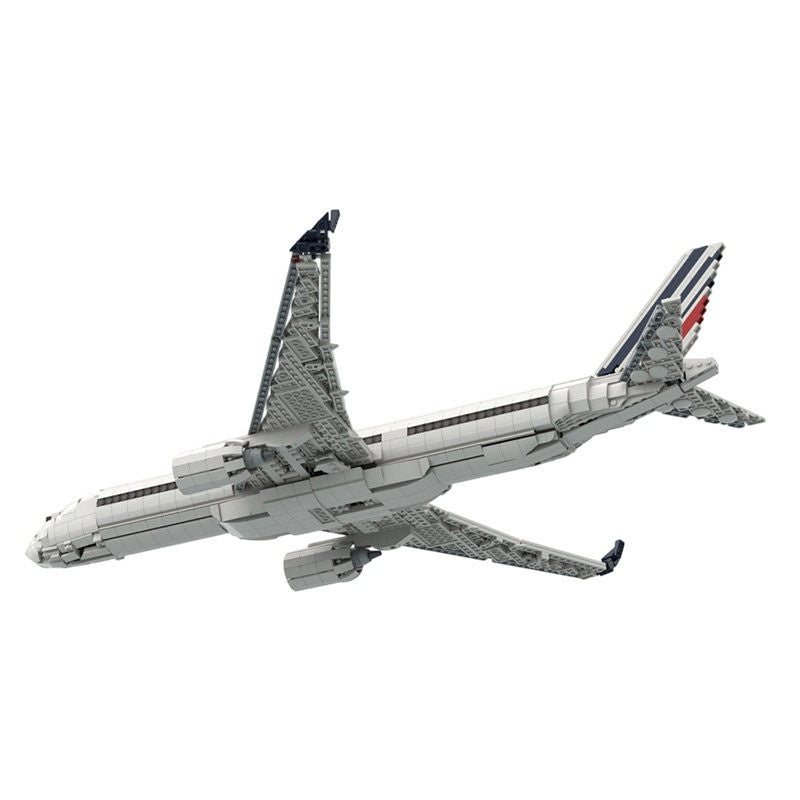 A350-900 Passenger Aircraft MOC Building Kit | 1:100 Aviation Model - 4
