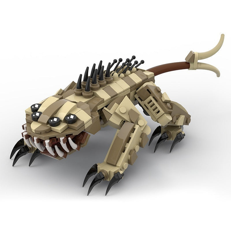 Alien Arena Beast MOC Building Kit | Sci-Fi Monster Creature Figure - 5