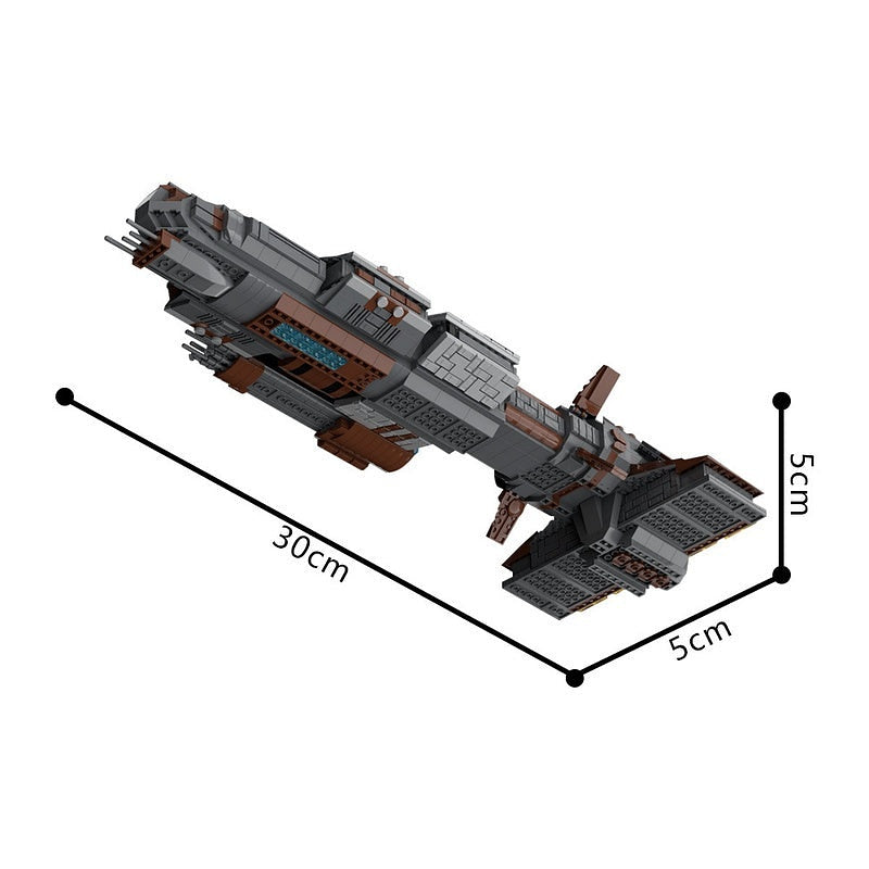Ancient Space Capital Battleship MOC Building Kit - 5