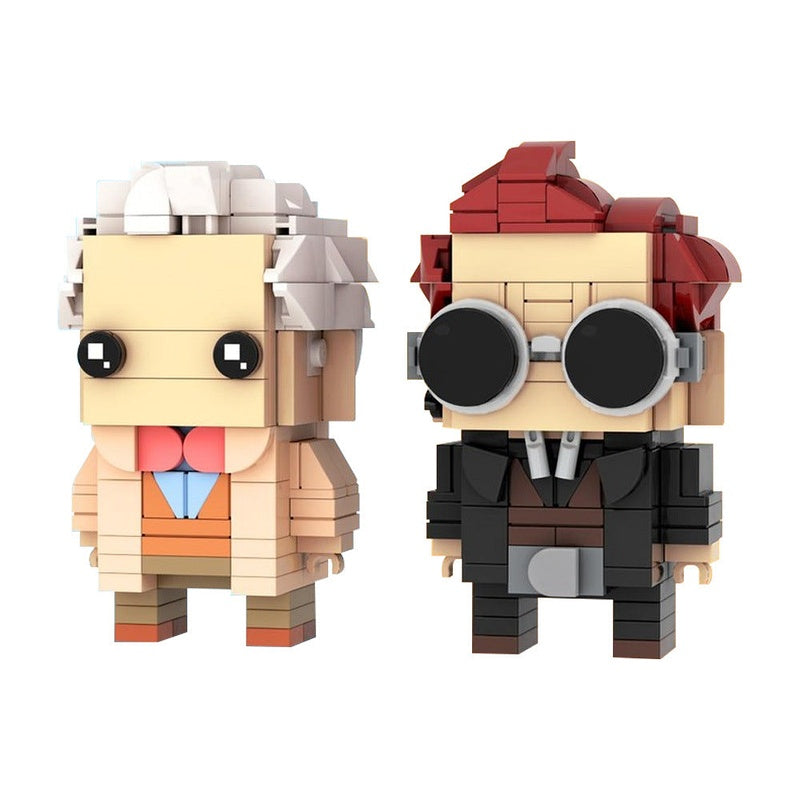 Angel And Demon Pair Cube Character MOC Building Kit - 5