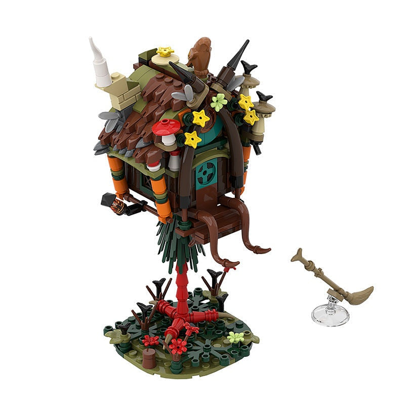 Baba Yaga Hut Fantasy MOC Building Kit - 4