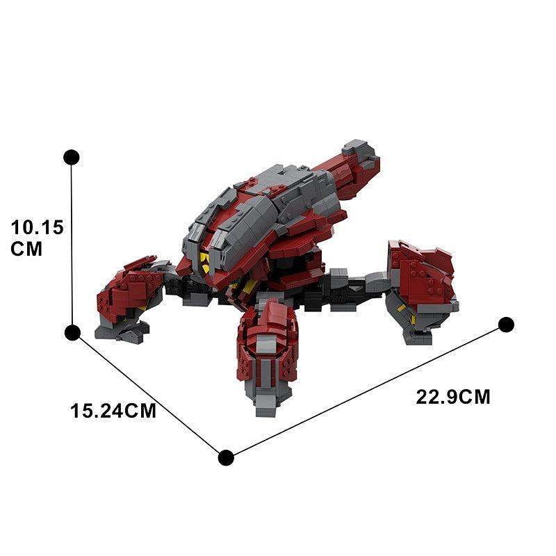 Banished Alien Walker Mecha MOC Building Kit | Sci-Fi Robot Model - 4