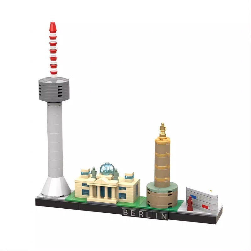 Berlin Skyline MOC Architecture Building Kit - 6