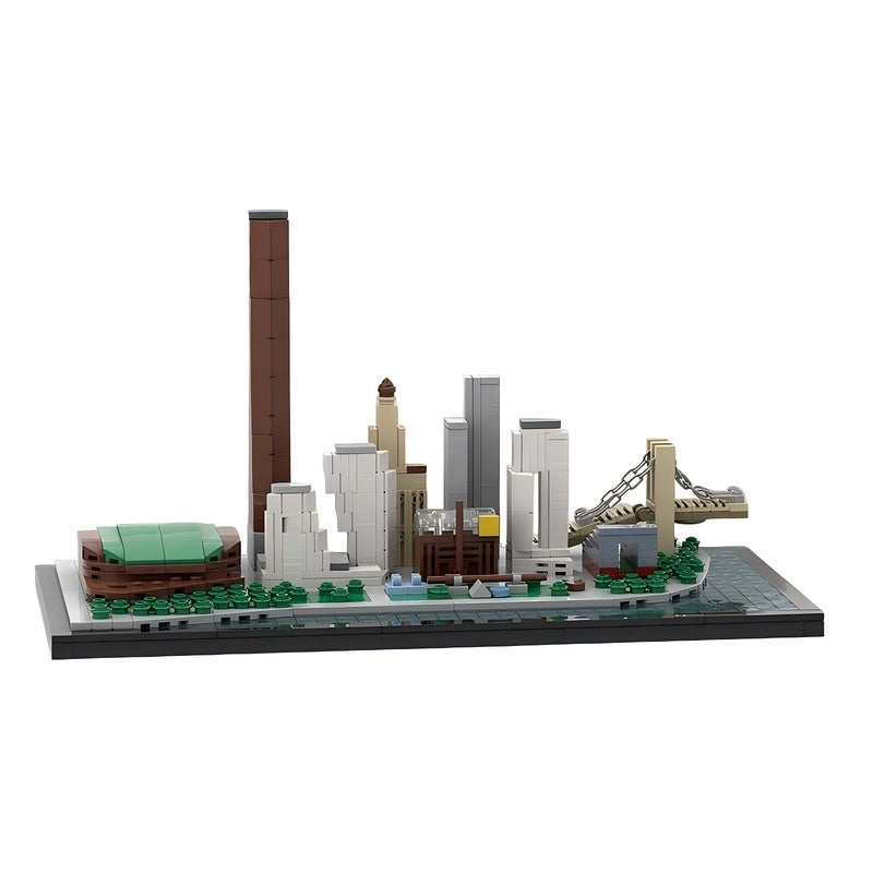 Brooklyn New York City Skyline Building Kit | LEGO-Compatible MOC - 4