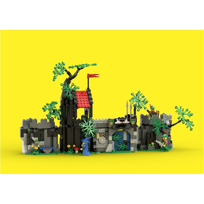 Enchanted Forest Wizard Home MOC Fantasy Architecture Building Kit - 4