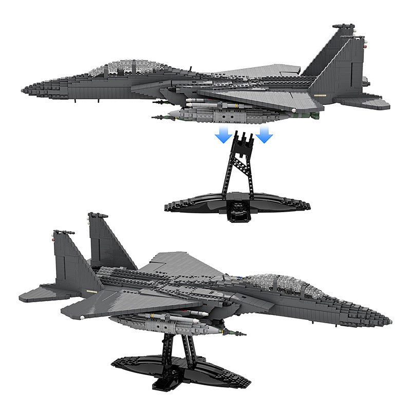 F-15 Air Superiority Fighter MOC Building Kit - 5