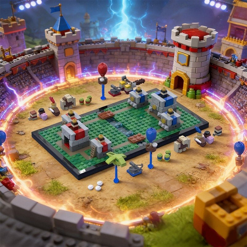 Fantasy Battle Arena Tower Defense MOC Diorama Building Kit - 4