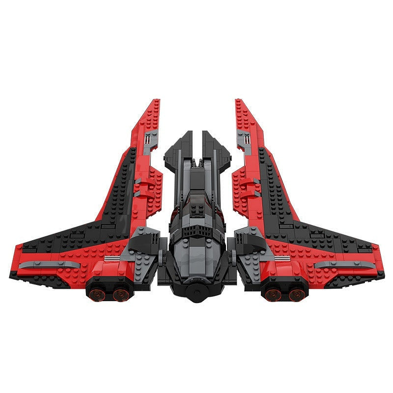 Gauntlet Starfighter MOC Building Kit | Futuristic Spacecraft Model - 5