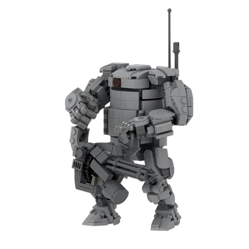 Golem Hardsuit Mk2 MOC Building Kit | Armored Mecha Robot Figure Model - 5