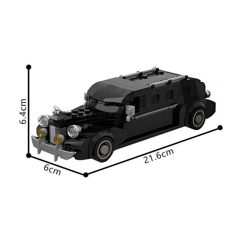 Gothic Family Limousine MOC Building Kit | Luxury Custom Car Model - 5