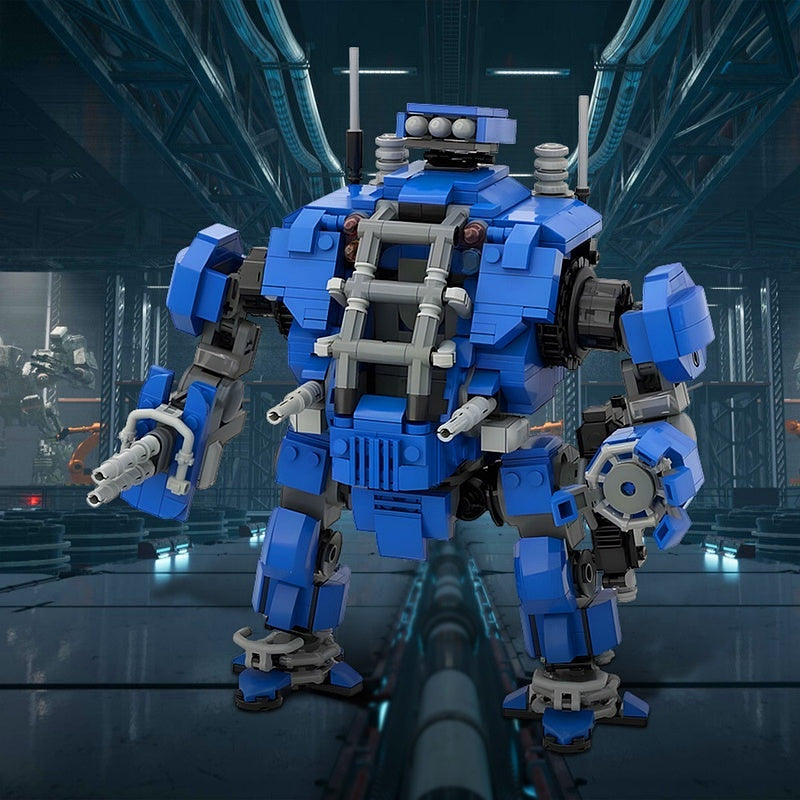 Grimdark Space Soldier Tactical Warsuit MOC Building Kit - 5