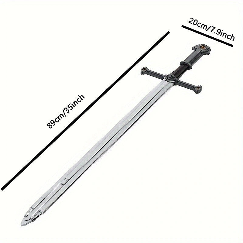 King's Reforged Sword MOC | Epic Fantasy Blade Custom Construction Kit - 5