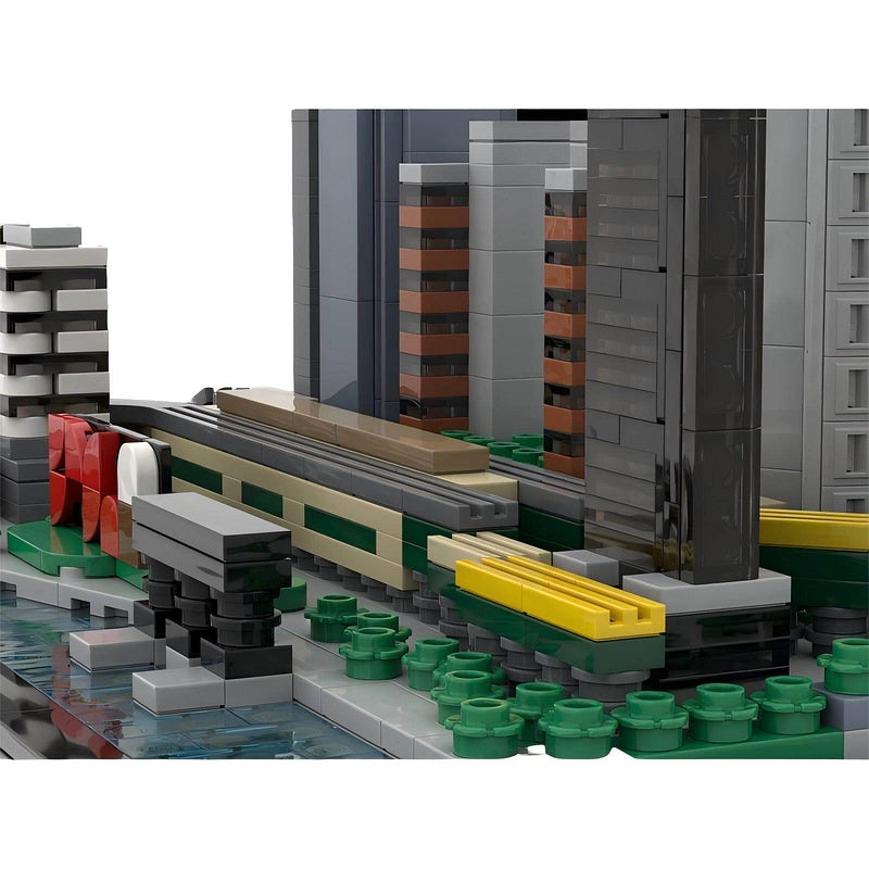 Long Island City Skyline Building Kit | LEGO-Compatible MOC - 4