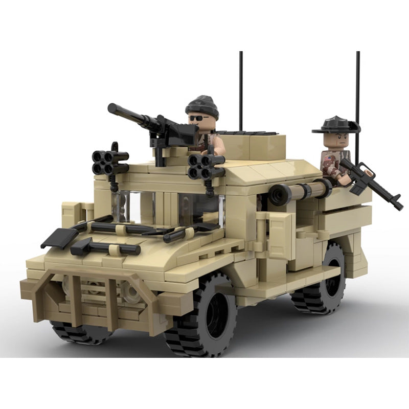 M1025 Special Forces Patrol Vehicle Building Kit | Compatible MOC - 4