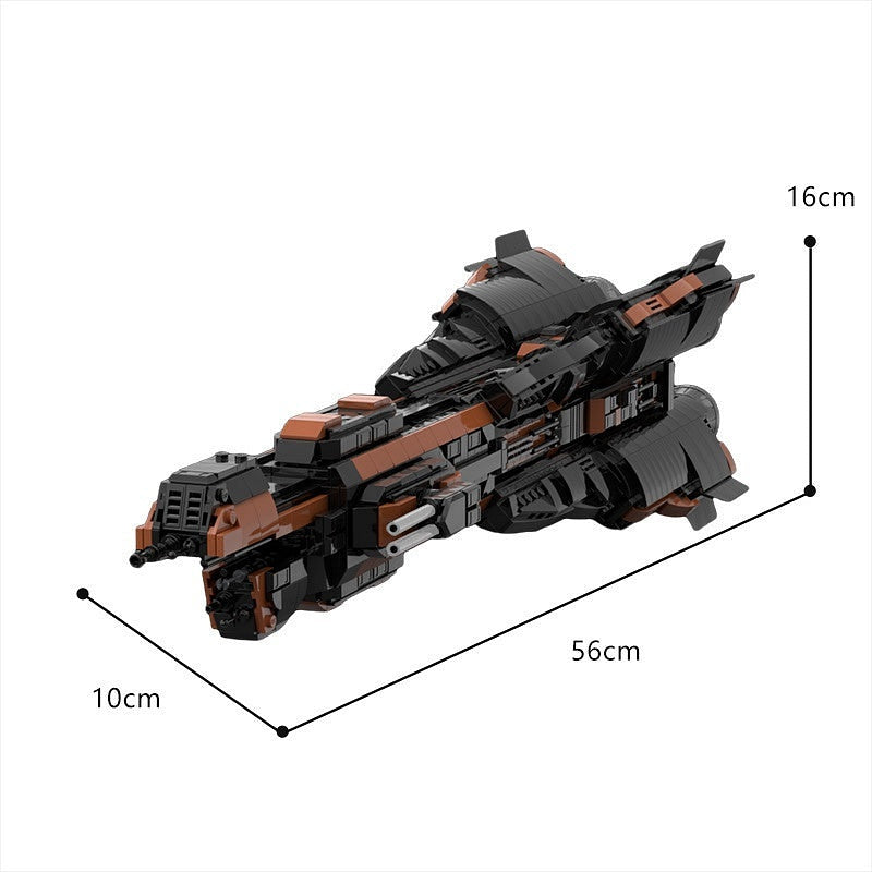 Martian Capital Ship Dreadnought MOC Building Kit | 1:900 Scale - 5