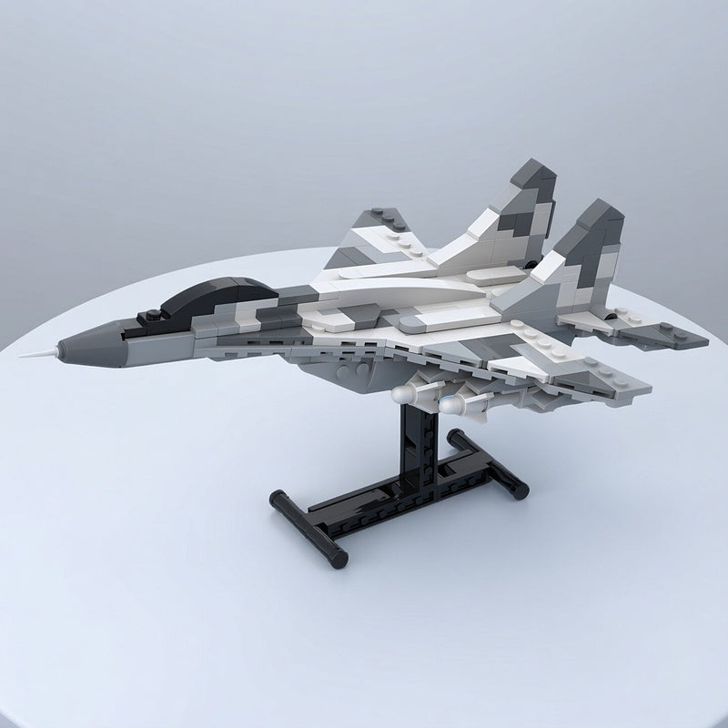 MiG-29 1:72 Fighter Jet MOC Building Kit - 4