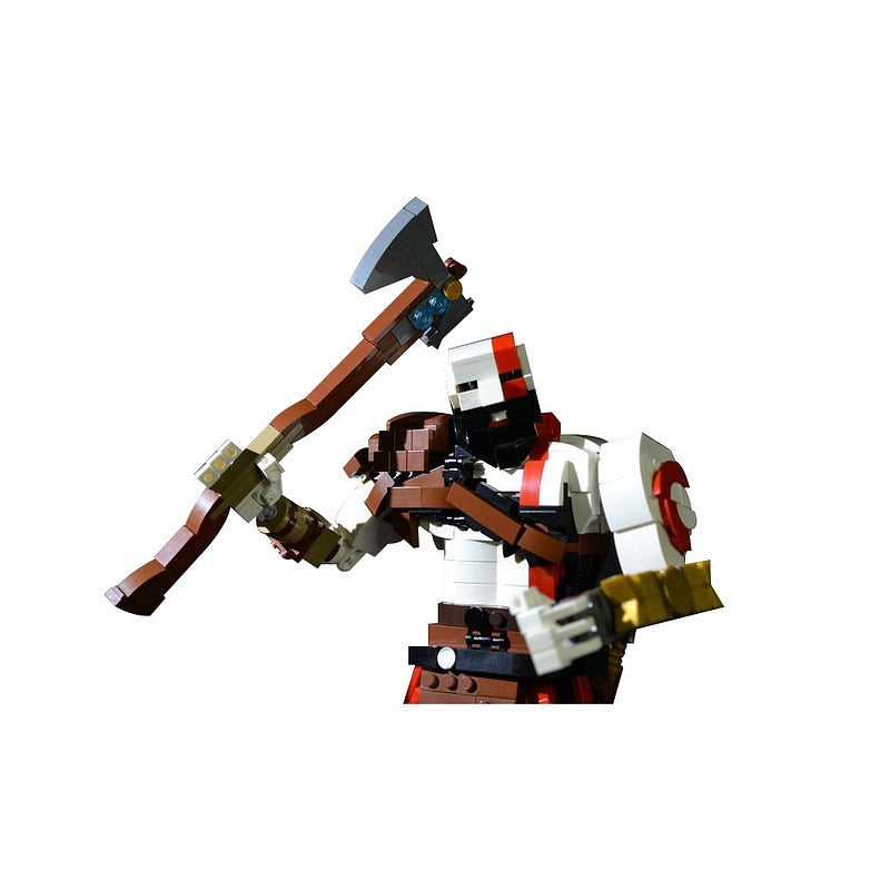 Mythic Spartan Warrior MOC Character Figure Building Kit - 6