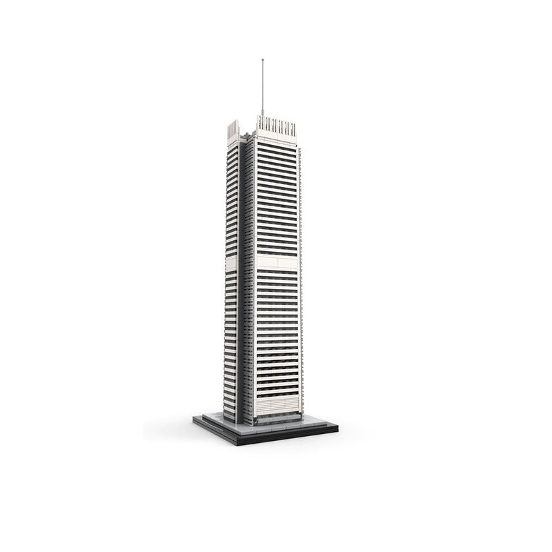 New York Times Tower MOC Building Kit | 1:800 Scale Architectural Model - 4