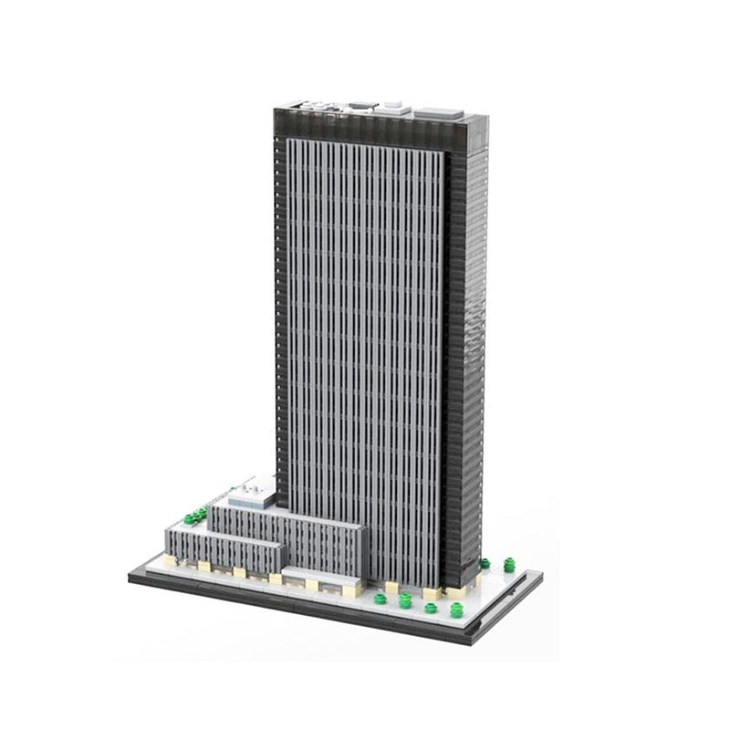 One Penn Plaza MOC Skyscraper Building Kit | 1:800 Scale Architecture Model - 5