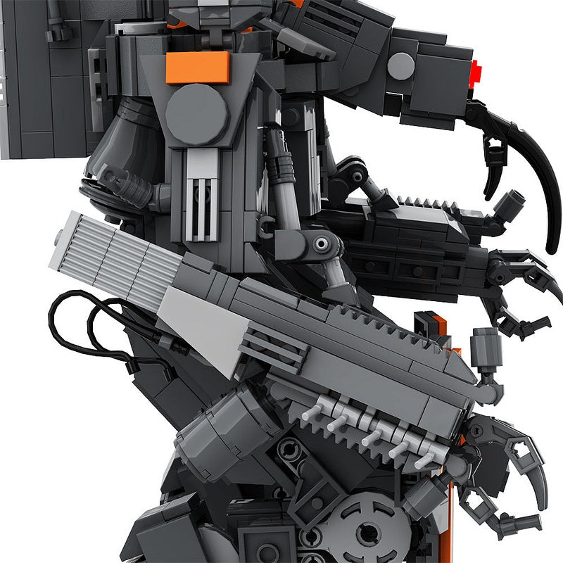 Prawn Mechanical Creature MOC Building Kit | Futuristic Mecha Model - 7