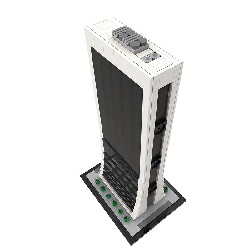 Solow Midtown Manhattan Skyscraper Model Kit | 1:800 City Tower Building Set - 2