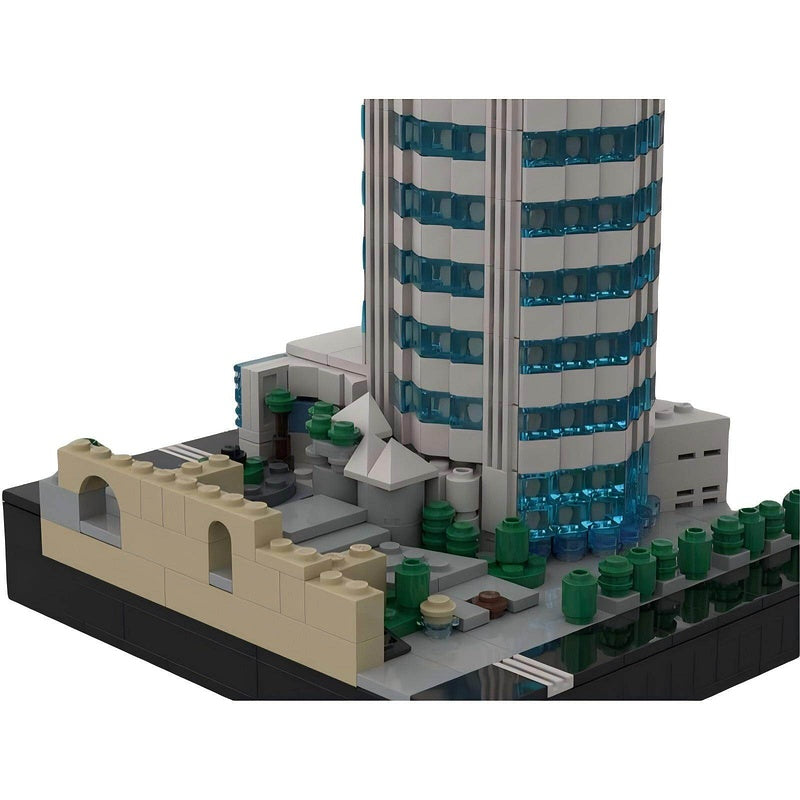US Bank Tower LA Skyscraper MOC Building Kit | Modern City Landmark Model - 5