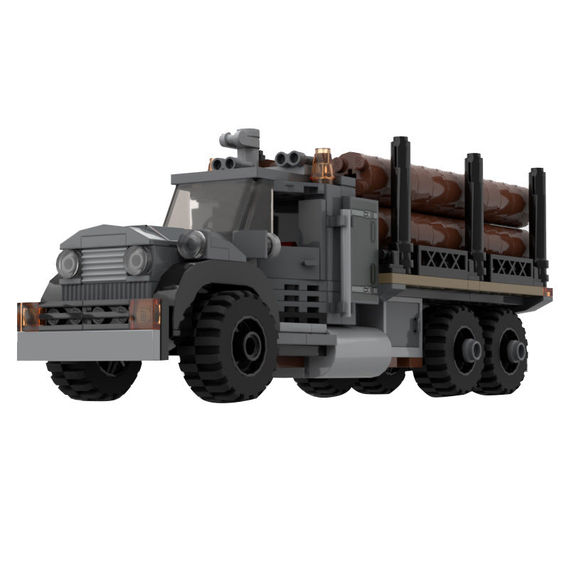 Farm & Logging Trucks MOC Building Kits | Compatible with LEGO Bricks