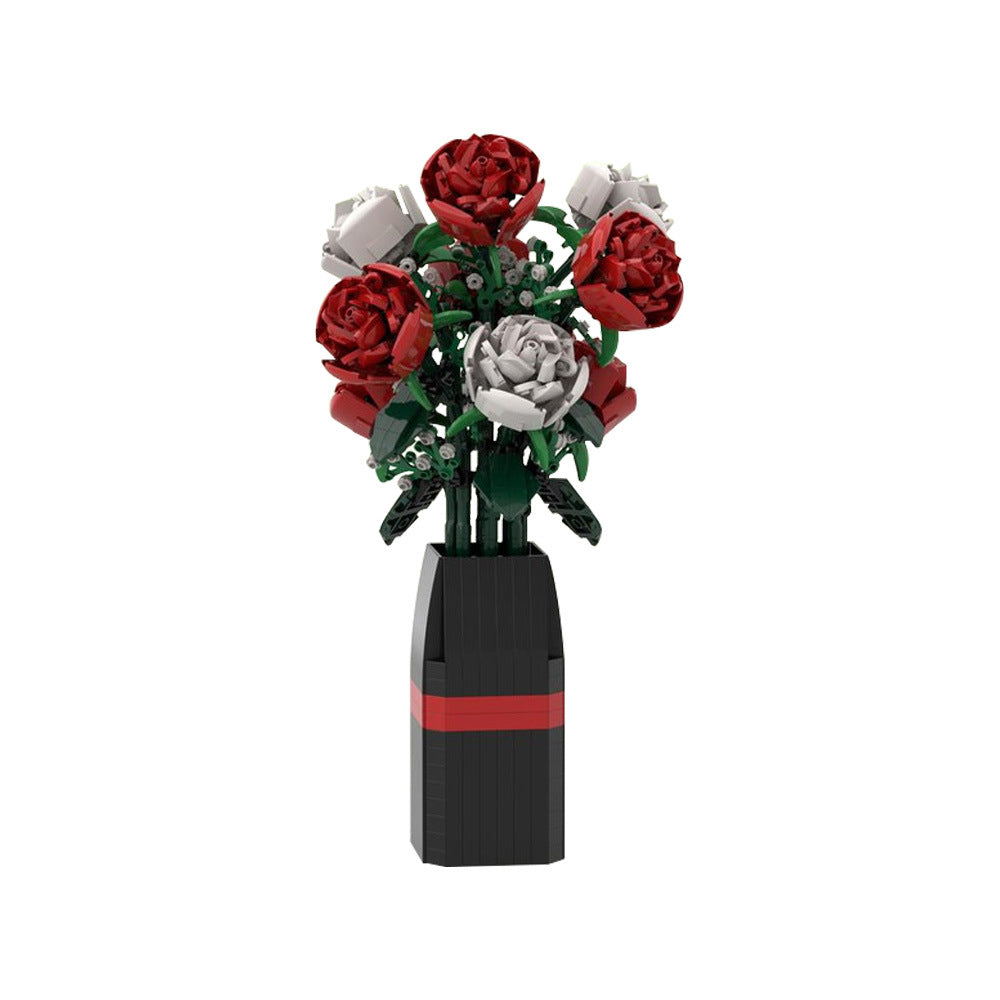 Flowers MOC Building Kits | Compatible with LEGO Bricks