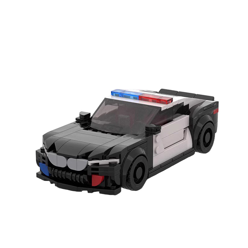 Police Cars MOC Building Kits | Compatible with LEGO Bricks