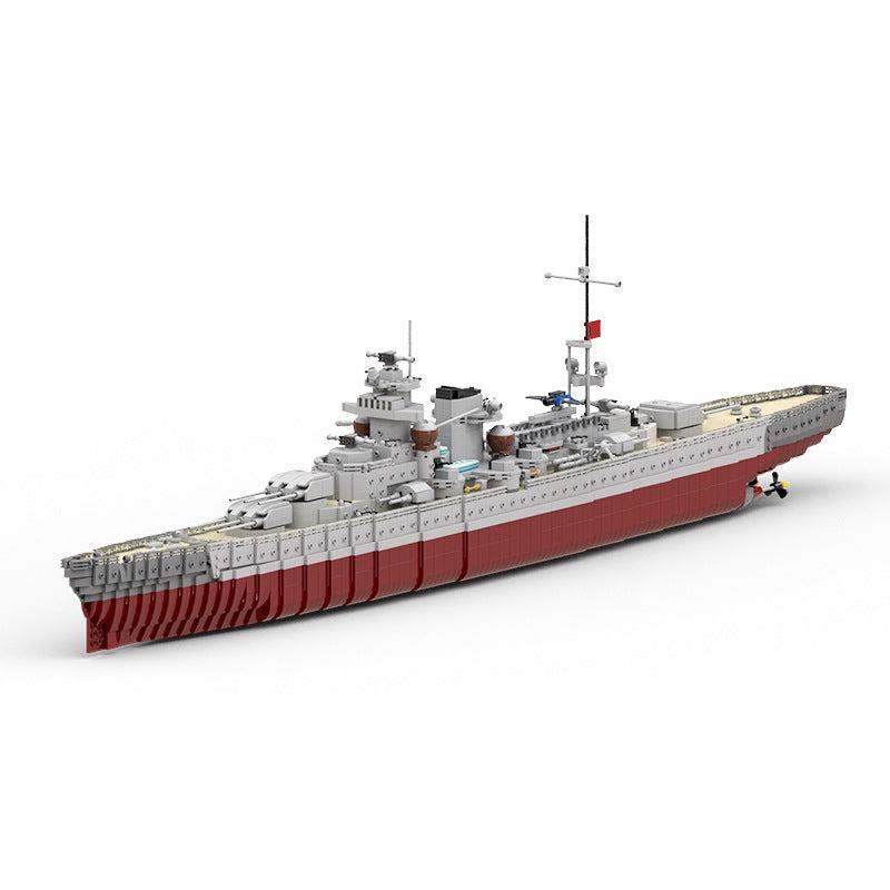 MOC Military Ship Building Sets
