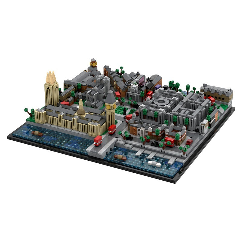 Pop Culture & Fantasy Skylines Building Kit | LEGO-Compatible MOC