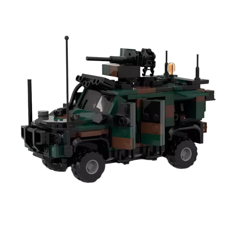 Tactical & Support Military Vehicles MOC Building Kits | Compatible with LEGO