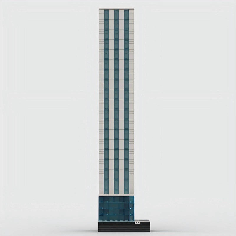 100 West 53rd Street New York Skyscraper Building Kit | LEGO-Compatible MOC - 1