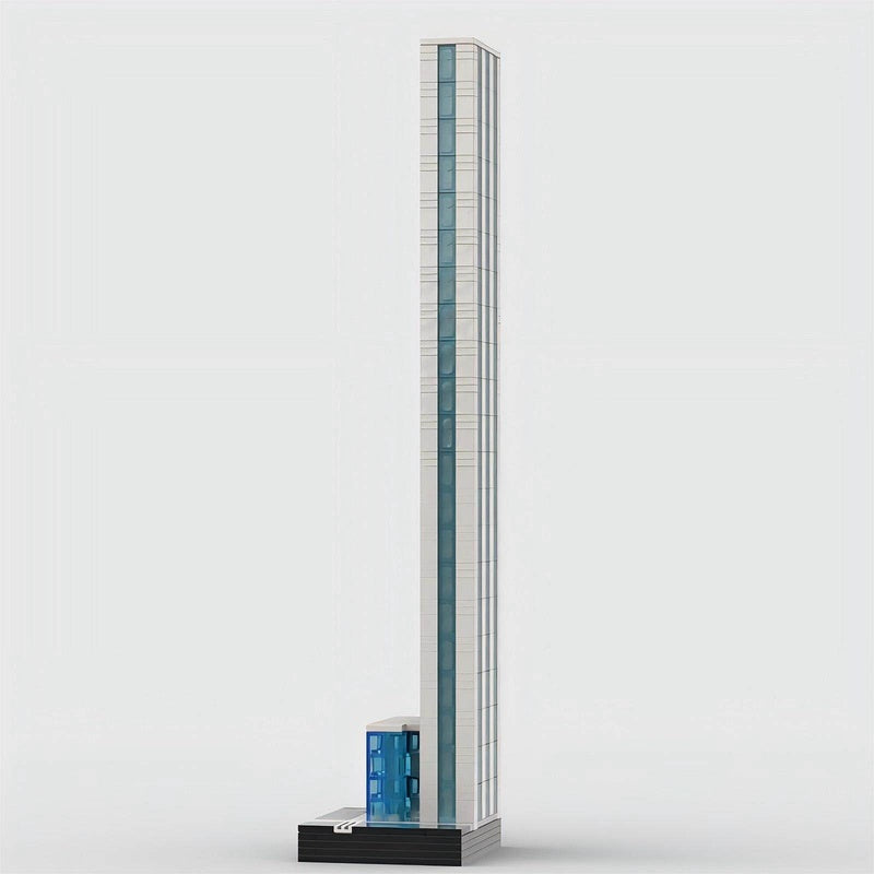 100 West 53rd Street New York Skyscraper Building Kit | LEGO-Compatible MOC - 2