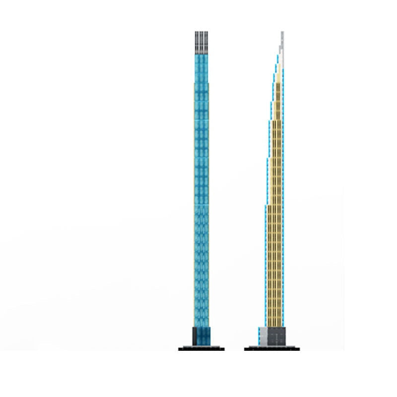 111 West 57th Street MOC Building Kit | 1:800 Steinway Tower Architecture Model - 3