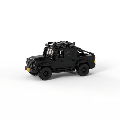 130 Long-Wheelbase Off-Road Pickup MOC Building Kit - 1