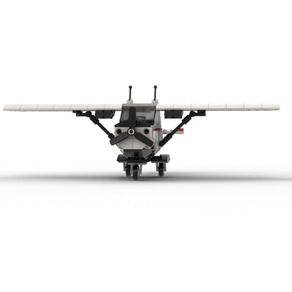 172 Sky Adventure Plane Building Kit | LEGO-Compatible MOC - 1