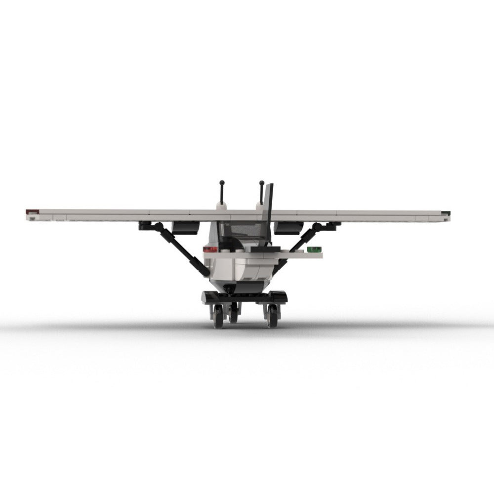 172 Sky Adventure Plane Building Kit | LEGO-Compatible MOC - 2