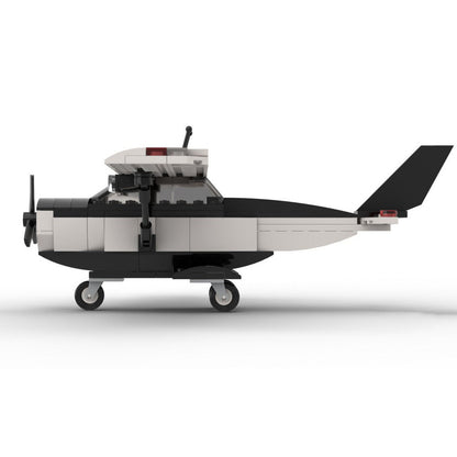 172 Sky Adventure Plane Building Kit | LEGO-Compatible MOC - 3