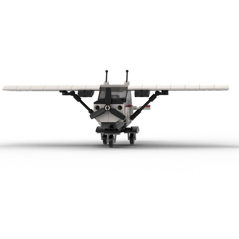 172 Sky Adventure Plane MOC Building Kit | Light Aircraft Model - 1