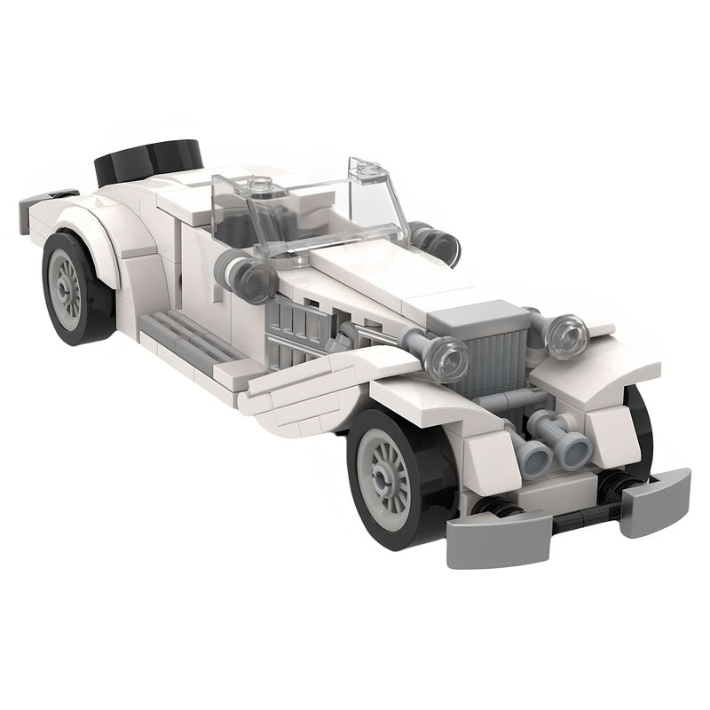 1930s Classic Luxury Roadster MOC Building Kit - 4