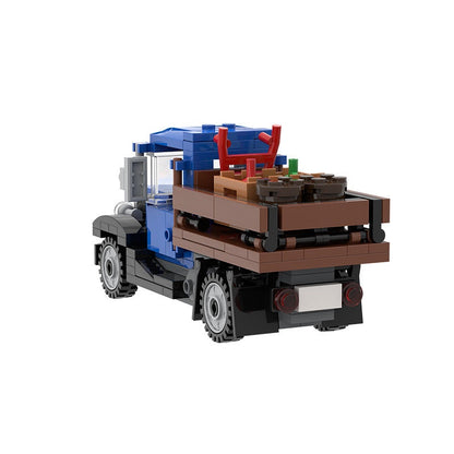 1930s Delivery Farm Truck MOC Building Kit | Vintage Cargo Vehicle - 2