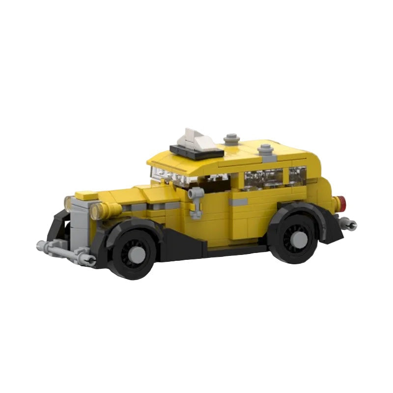 1936 Vintage Airstream Cab MOC Building Kit | Classic Vehicle Model - 1