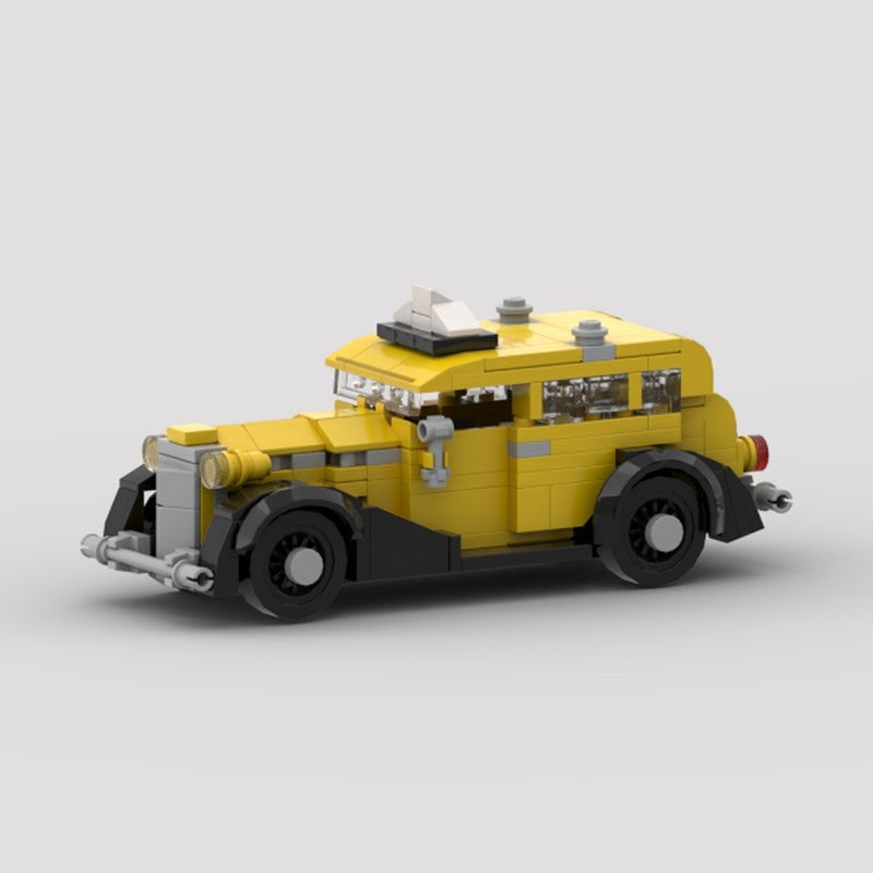 1936 Vintage Airstream Cab MOC Building Kit | Classic Vehicle Model - 3