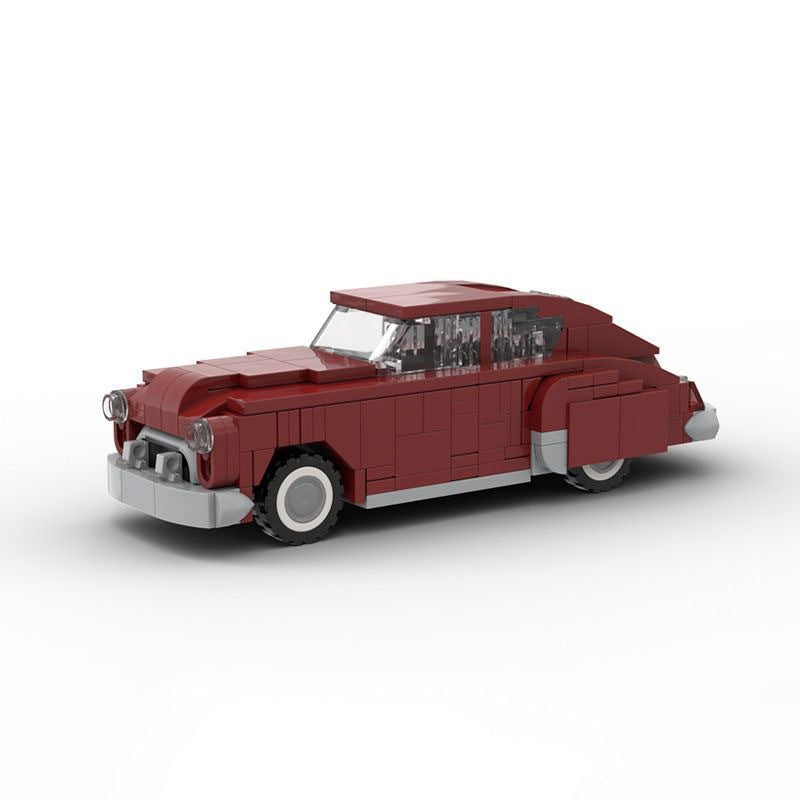 1949 Futuramic Sedan MOC Building Kit | Classic Vintage Vehicle Model - 1