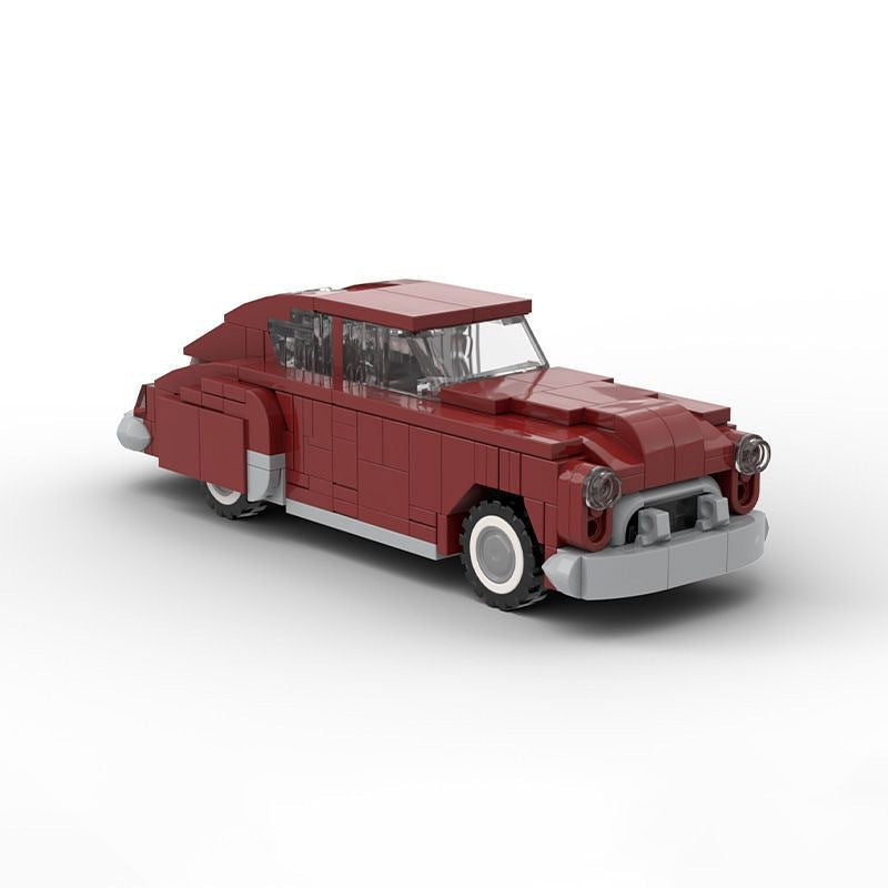 1949 Futuramic Sedan MOC Building Kit | Classic Vintage Vehicle Model - 6