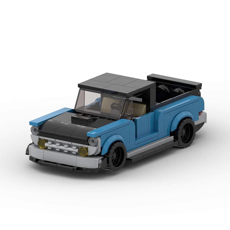 1950's Farm Truck Building Kit | LEGO-Compatible MOC - 1