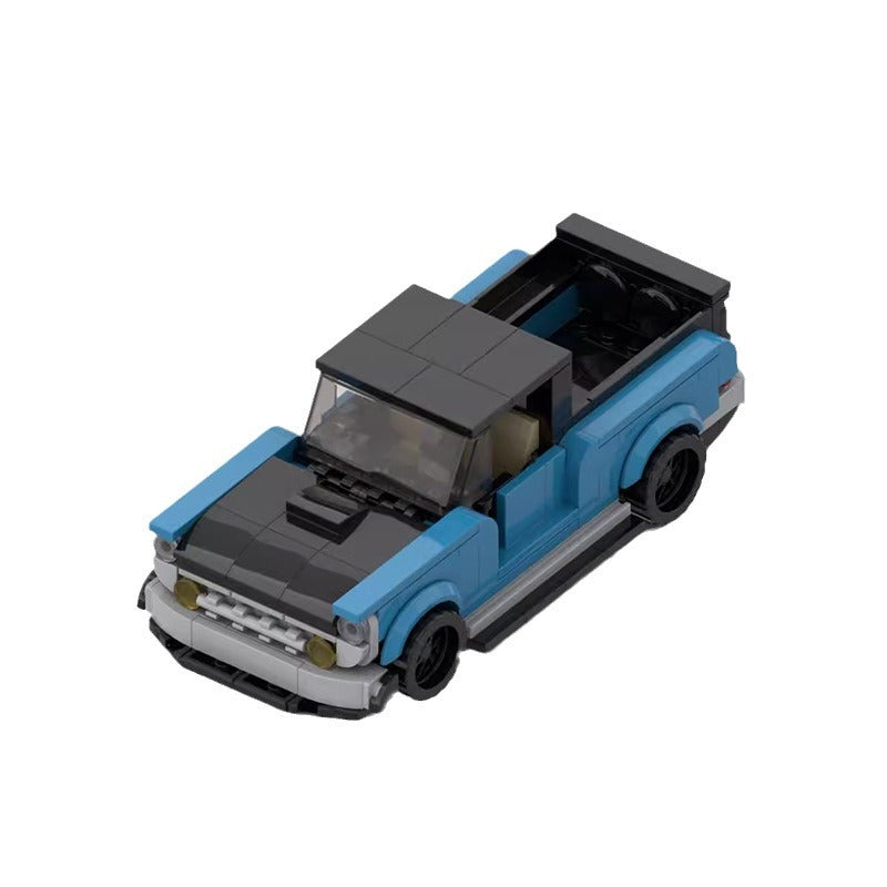 1950's Farm Truck Building Kit | LEGO-Compatible MOC - 5